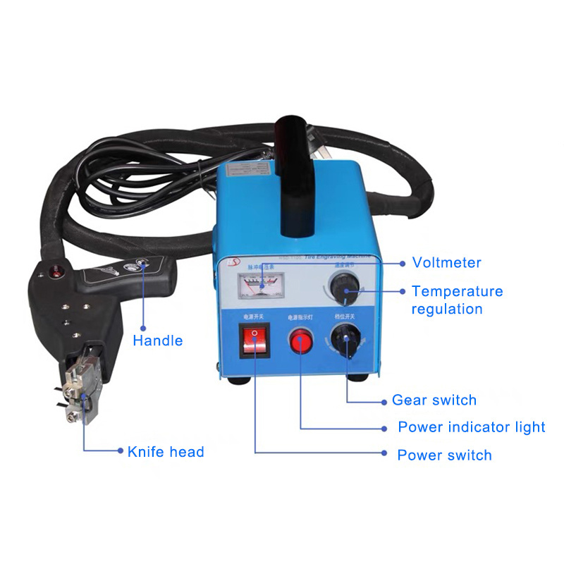 Rubber Tire Engraving machine Tyre Regroove Machine Wheel carving machine Car truck tire slotting