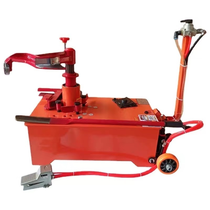 Portable truck tire changer for rim 16-22.5 inches Three cylinder tire remove machine