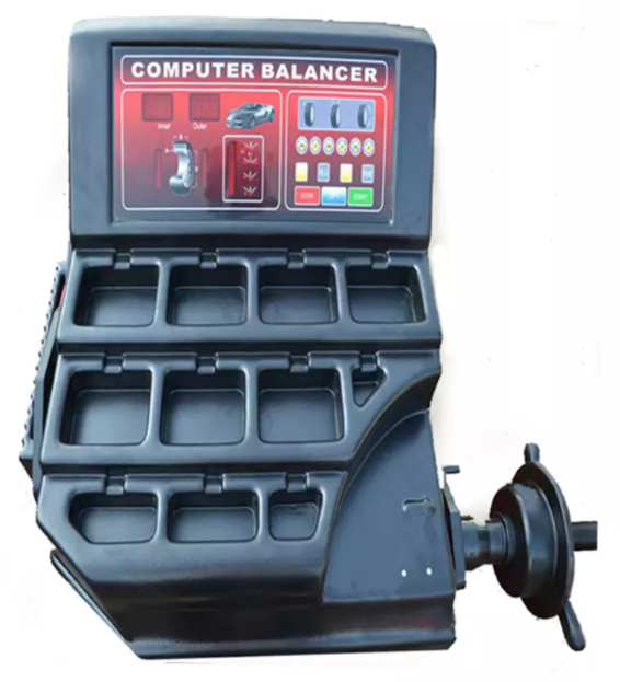 SC-510 Car wheel balancer wheel balancing machine Computerised balancer tire repaire