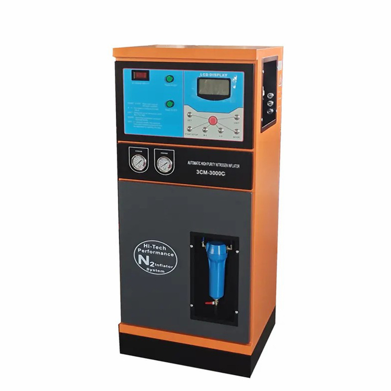 Full Automatic High Pressure Nitrogen Tire Inflator for heavy duty tyre inflation with 99% pure Nitrogen tire pressure monitor