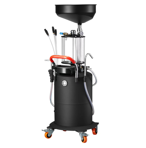 High quality Luxury 80L oil changer collector Pneumatic Waster Oil drainer Oil Extractor