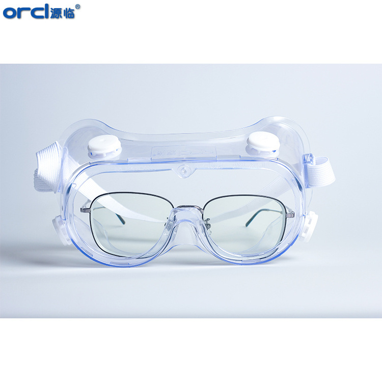 Orcl High-quality Eye Protection Safety Glasses Anti-fog Transparent Protective Goggles