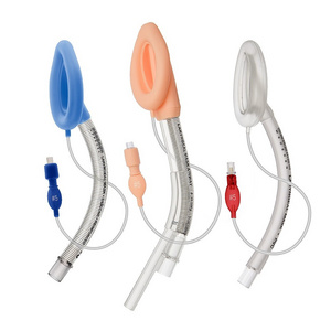 Orcl Manufacturer Wholesale Medical Consumables Supplier Reinforced Silicone Disposable PVC Laryngeal Mask Airway