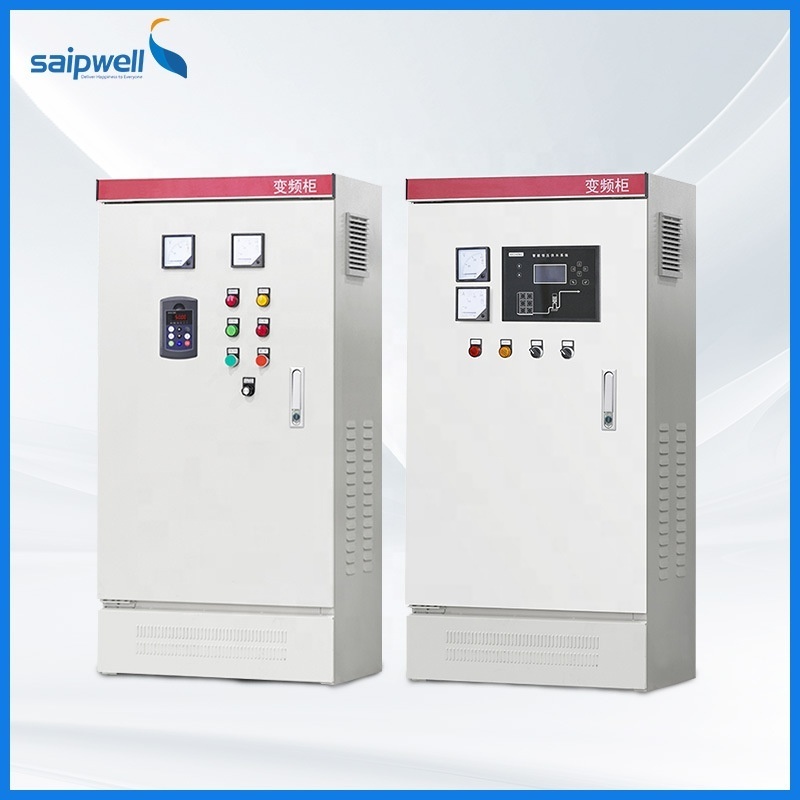 Rainproof complete WoT PLC control cabinet VFD frequency Inverter water supply constant pressure distribution cabinet