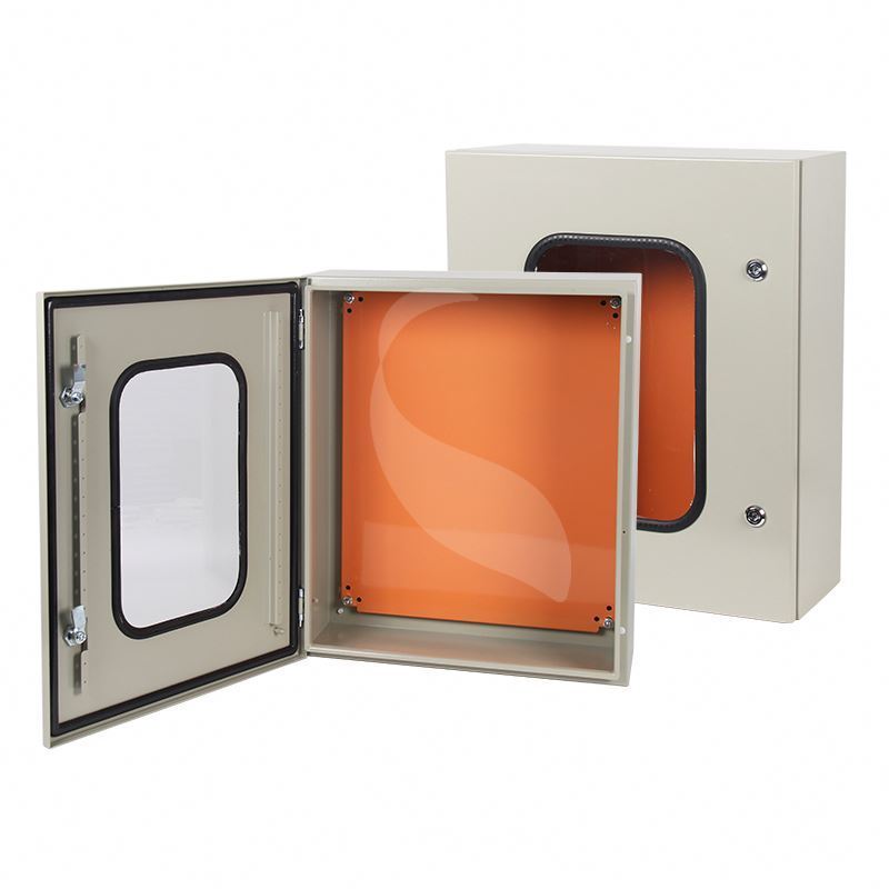 300*300*200NEMA 4/4X IP65 wall mounting metal box as electronic  enclosure and box speaker switch box for outdoor and indoor USE