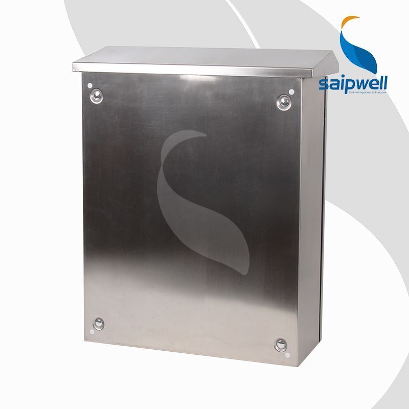 IP66 Custom Made NEMA Waterproof Metal Distribution Box SS304 SS316 Brushed Finish Stainless Steel Box Enclosure