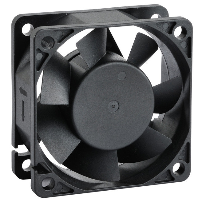 Verified Manufacture Saipwell High Performance 6025 DC Axial Fan with Ball Bearing and TACH Wire and JST Plug