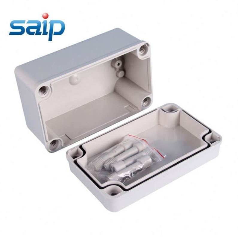 Factory Direct Sale Gray ABS Plastic Box IP55 IP65 IP66 Waterproof Solar Module Junction Box DS-AG-0813