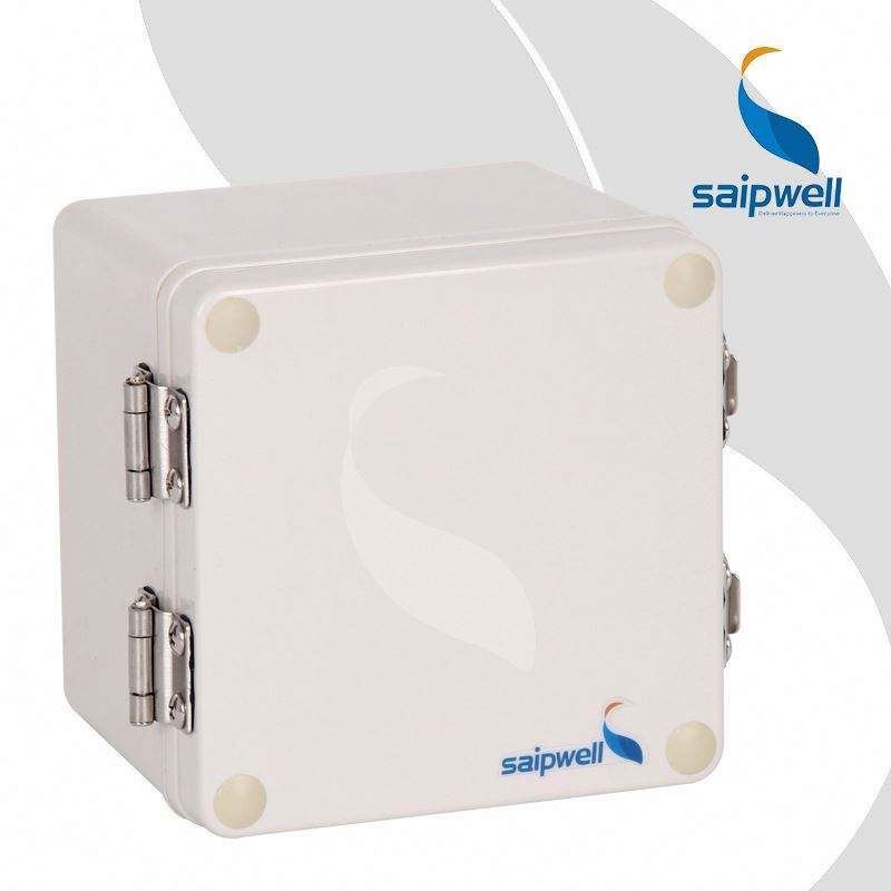 Saipwell metal clasp IP66 plastic waterproof electrical enclosure electric box switch box solar junction box