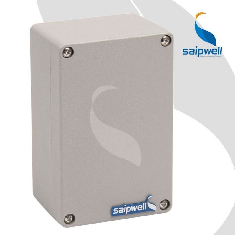 SAIPWELL Manufacturer Outdoor 175*80*56mm IP66 Electric Switch Control Wire Junction Custom Aluminum Box