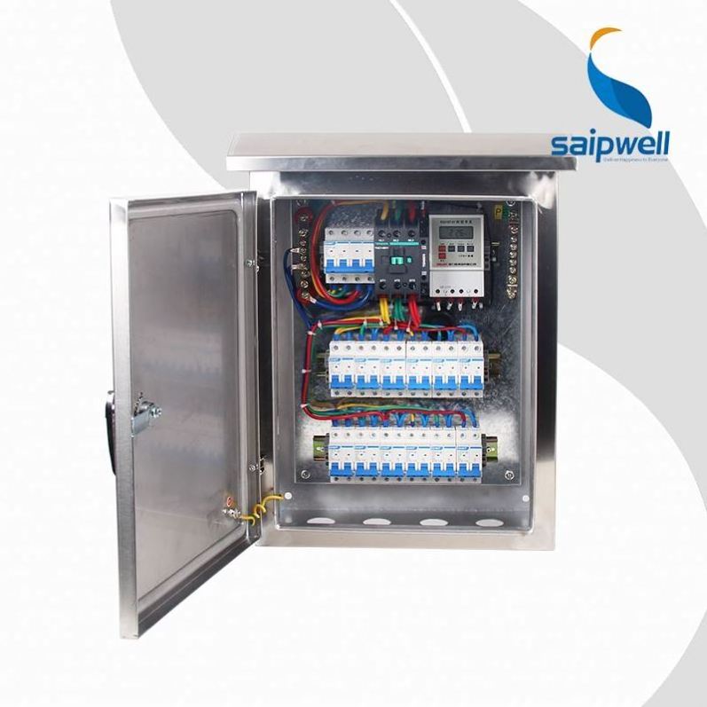 Saipwell Steel Box Electric Equipment Enclosure Stainless Steel Box Waterproof Metal Box