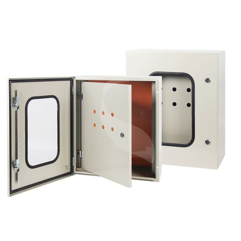 300*300*200NEMA 4/4X IP65 wall mounting metal box as electronic  enclosure and box speaker switch box for outdoor and indoor USE