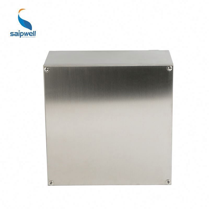 IP66 Sealed Stainless Steel Junction Box Waterproof Outdoor Electric Meter Box Metal Enclosure