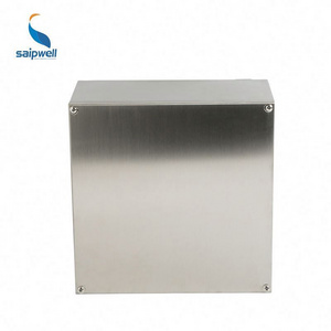 IP66 Sealed Stainless Steel Junction Box Waterproof Outdoor Electric Meter Box Metal Enclosure