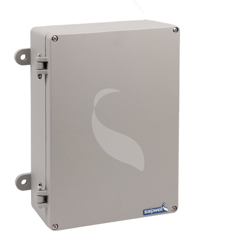 Saipwell Custom OEM Waterproof Electric Metal Box Waterproof Outdoor Enclosure IP66 Control Box Aluminum Junction Box