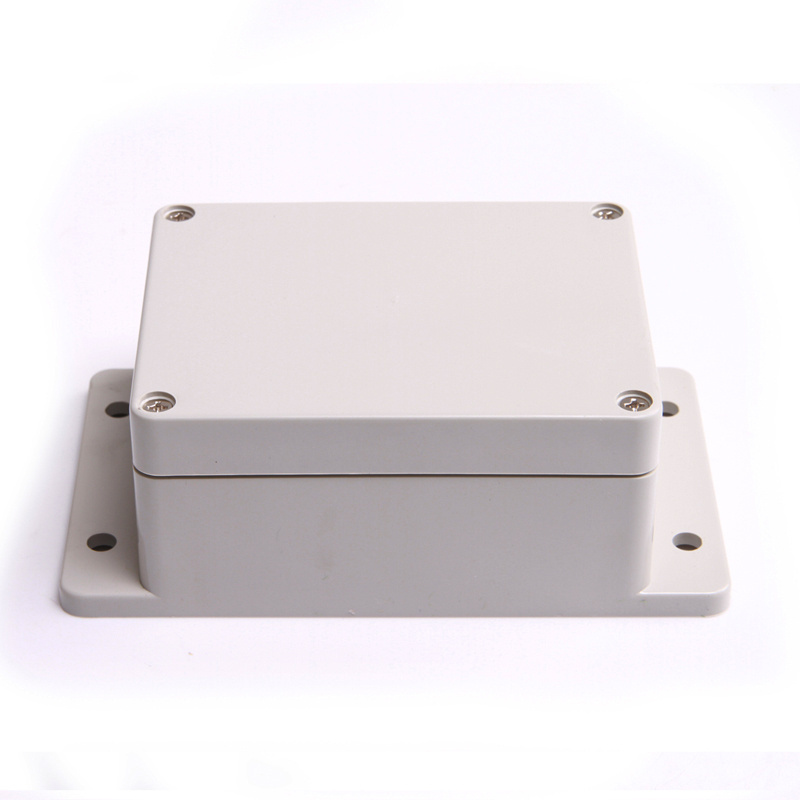 China Manufacture Outlet Saipwell Plastic Box Enclosure Electronic ABS Junction Box Die Cast Enclosure with Flange Ear