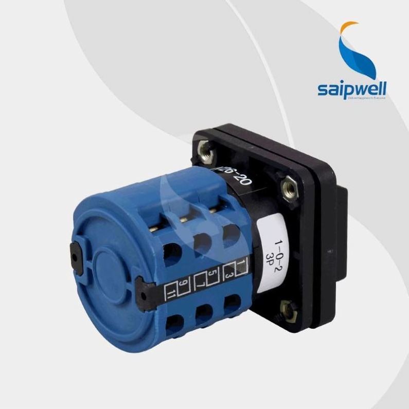 Saipwell high quality 20A 25A 32A 63A 80A 100A On Off automatic electrical function of change over switch