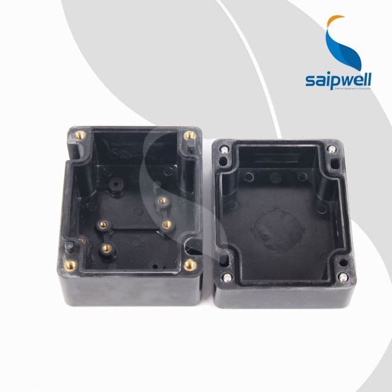 Saipwell Explosion-proof Fiberglass Emergency Switch Box 107*85*74mm SMC Ex Proof Emergency Stop Button Box