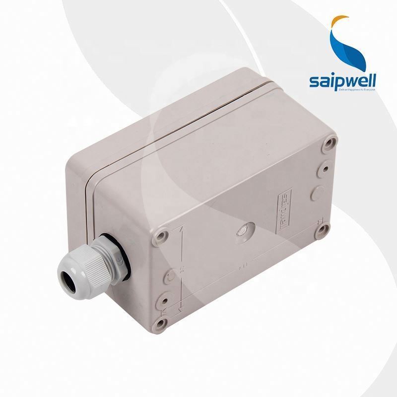 SAIPWELL 2 Way Push Button Box For Industrial Control Weatherproof Push Button Switch Two Buttons Control Box