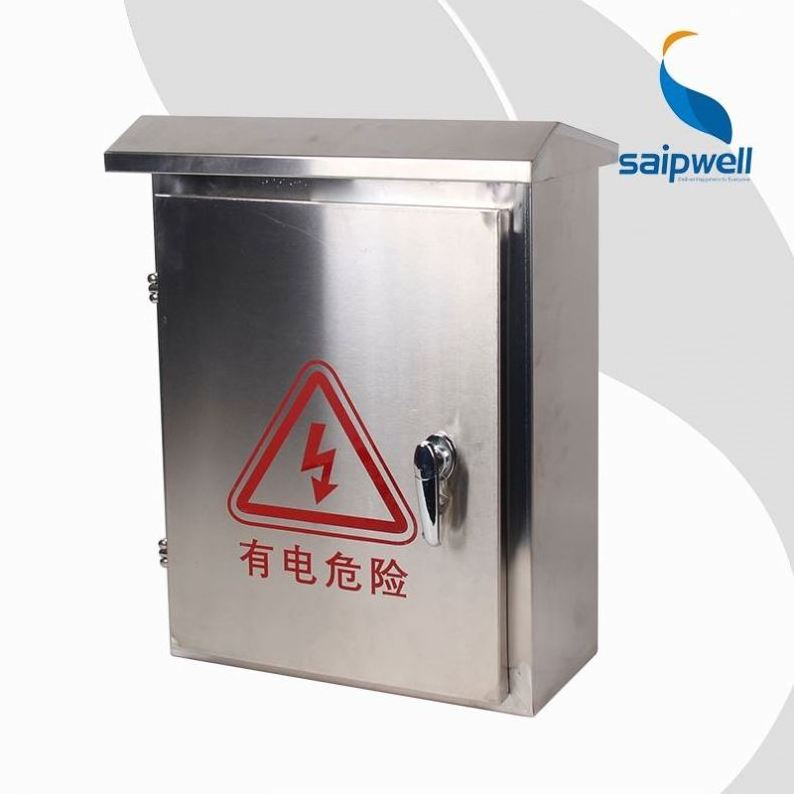 Saipwell Steel Box Electric Equipment Enclosure Stainless Steel Box Waterproof Metal Box