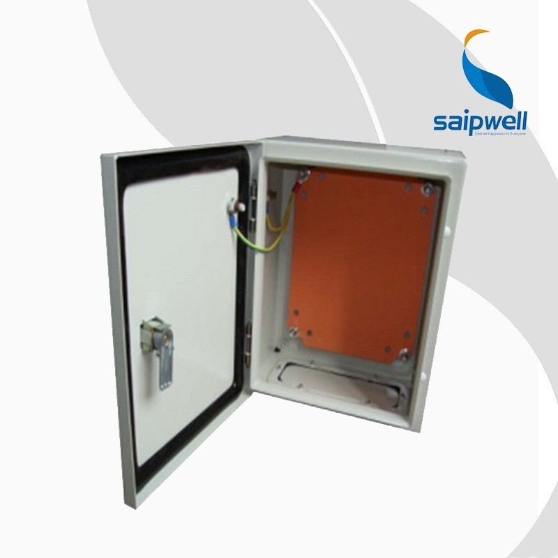 Saip/Saipwell Custom China Manufacture Electronic Stainless Steel Enclosure IP66 Waterproof Outdoor Metal Lock Box Wall Mount