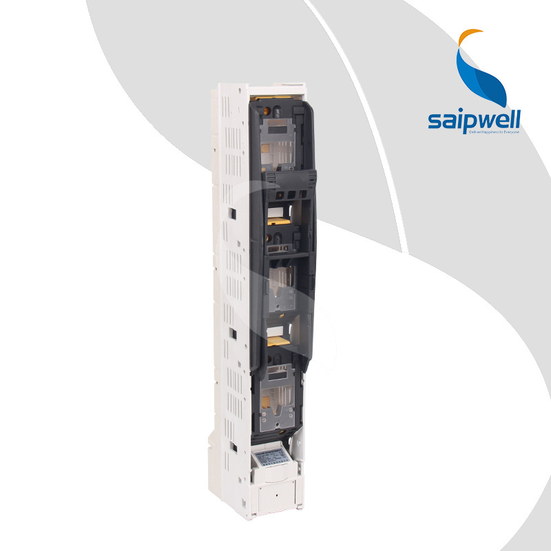 Saipwell 250A/400A/630A strip type fuse switch disconnector 3P 185mm busbar system fuse base