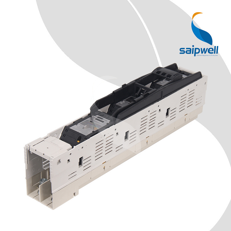 Saipwell 250A/400A/630A strip type fuse switch disconnector 3P 185mm busbar system fuse base