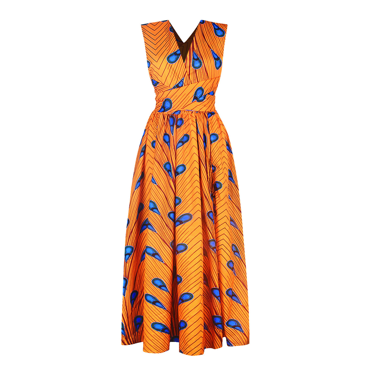 Saireish African Kitenge  Designs Casual  African Dress