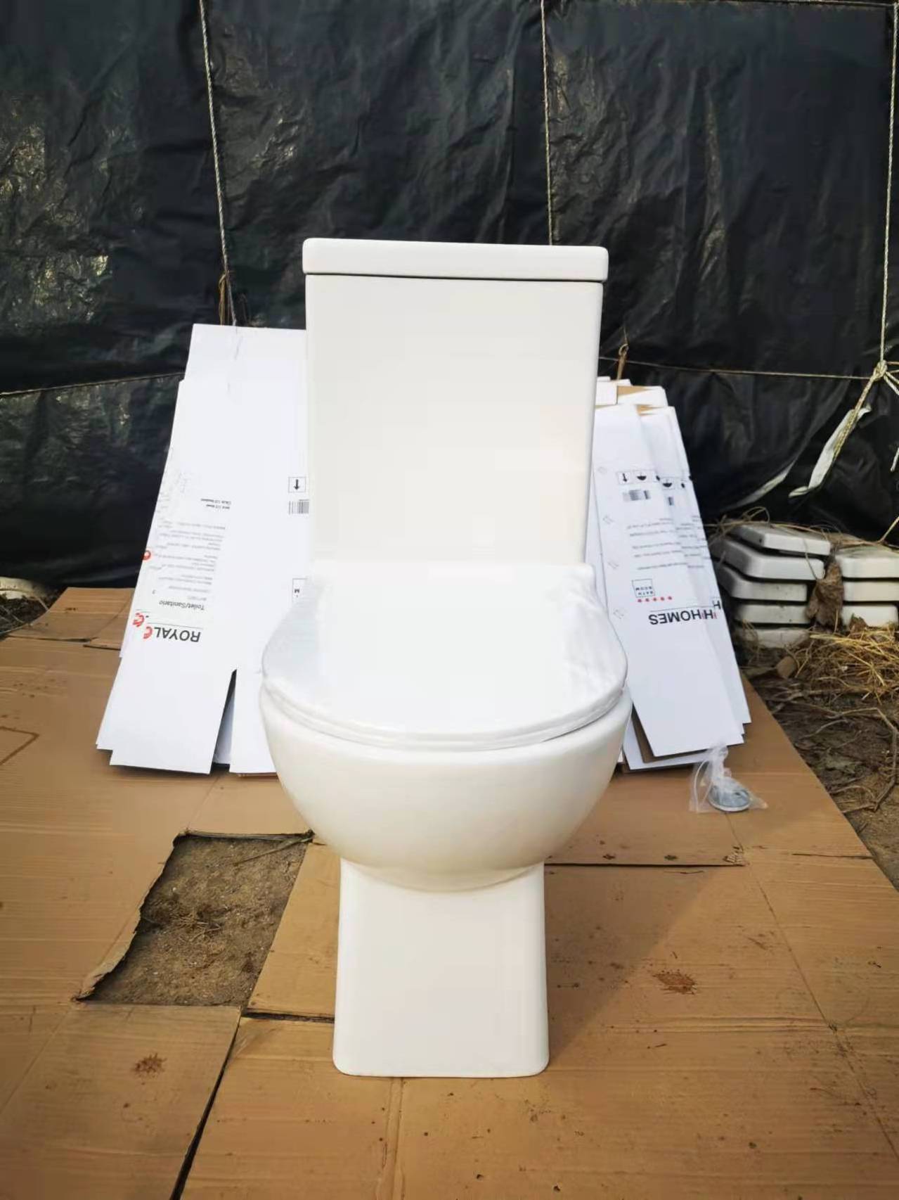 SAIRI 2022 new arrival bathroom sanitary ware ceramic toilet two piece water closet