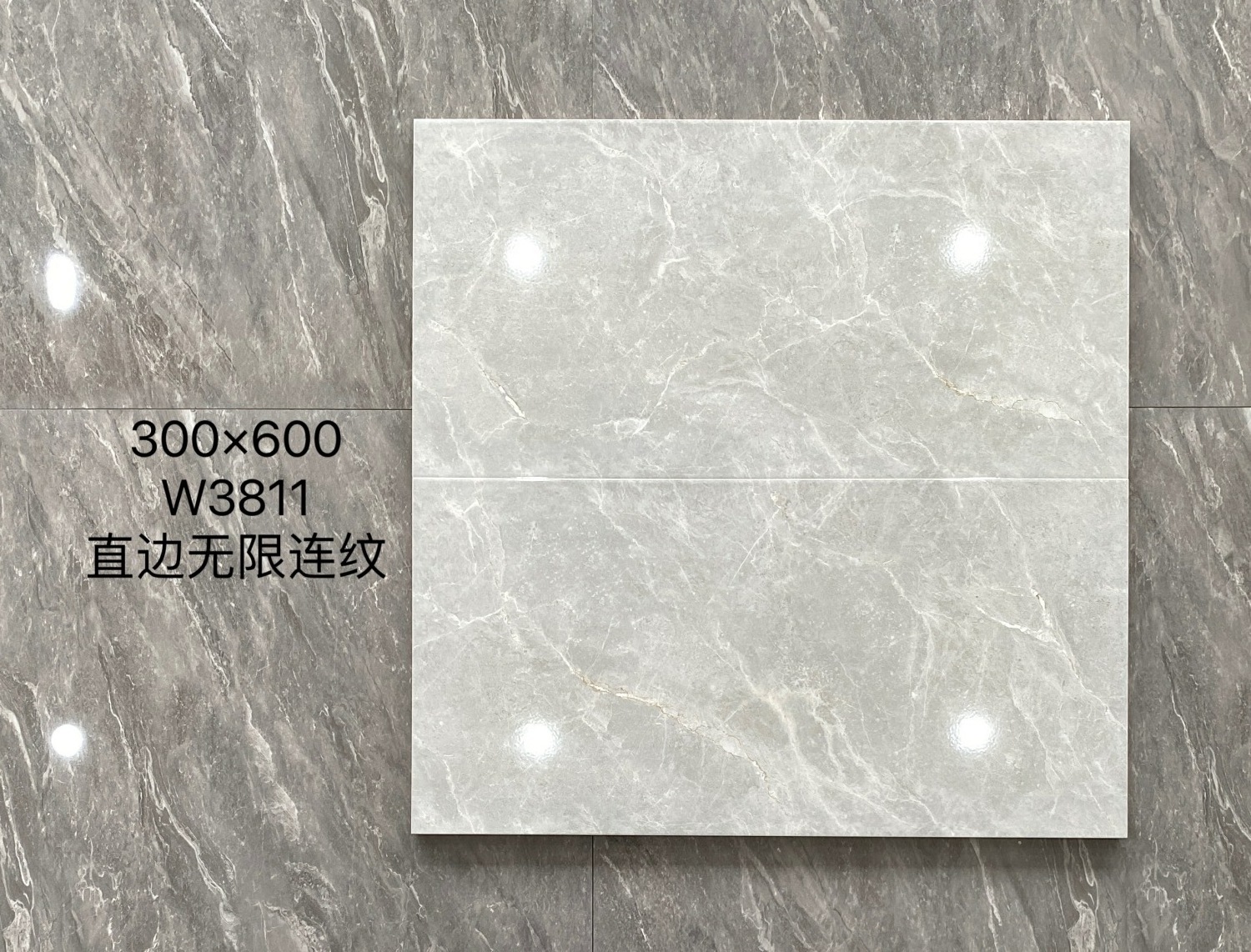 SAIRI High Glossy Ceramic Wall Polished Copy Marble Glazed Vitrified Floor Porcelain Bathroom Kitchen Tile Porcelanato Piso Cera