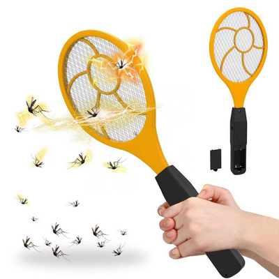 HOT SELLING Rechargeable Battery Electric Mosquito Swatter Handheld Electric Fly Mosquito Killer Bug Zapper Mosquito Swatter