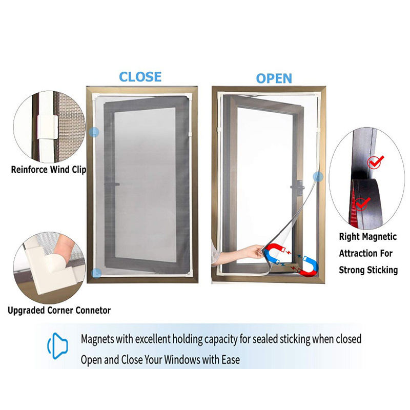 Magnetic mosquito net curtain screen door antimosquito net on the window mosquito net door curtain