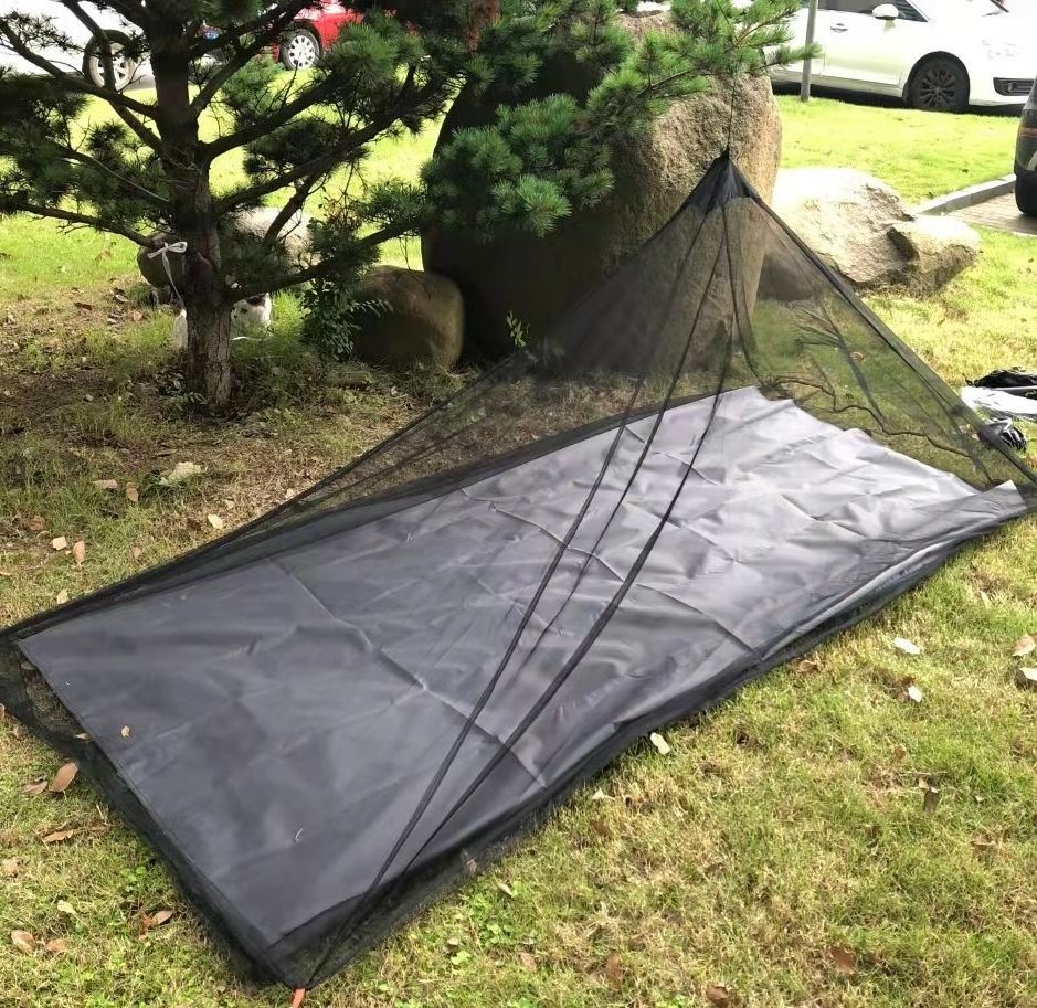 Custom Available Olive Green & Black Foldable Mosquito Net Tent Mosquito Net for single & double