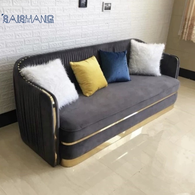 High quality New design sofa single double seat chaise lounge sofa set living room furniture