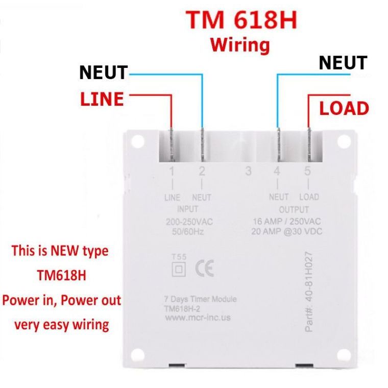 Big Lcd Display 7 Days Weekly Programmable 24hrs Automatic Gate  digital timer switch