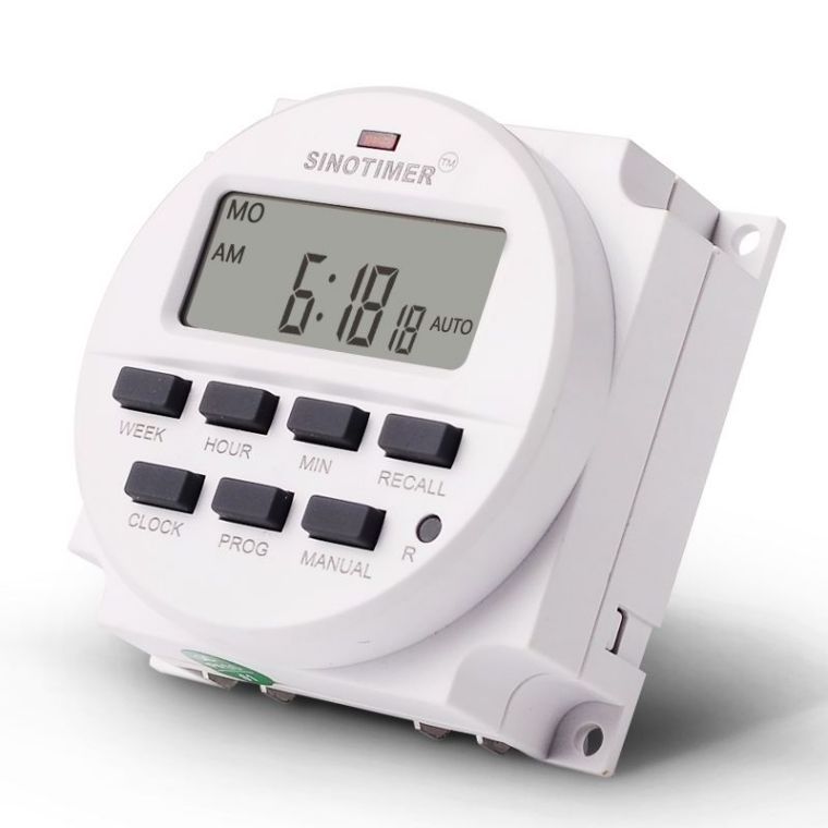 Big Lcd Display 7 Days Weekly Programmable 24hrs Automatic Gate  digital timer switch