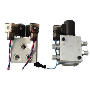 Quick-Change Clamp Solenoid Valve Two-Position Four-Way Valve 12V 24V Directional Control Electric Valve