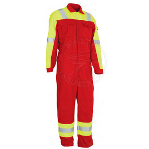 High Quality Welder Safety Wear Resistance High Quality Stitched Working Safety Suits