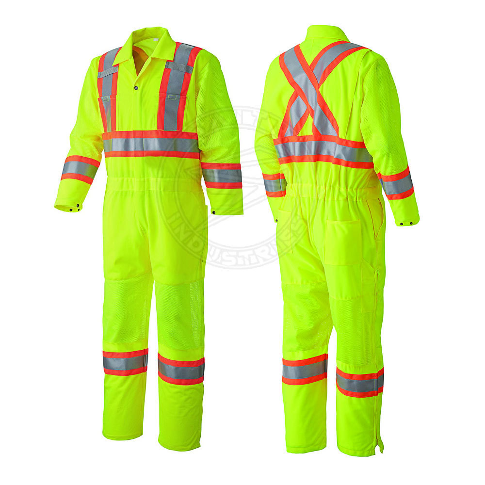 High Quality Welder Safety Wear Resistance High Quality Stitched Working Safety Suits