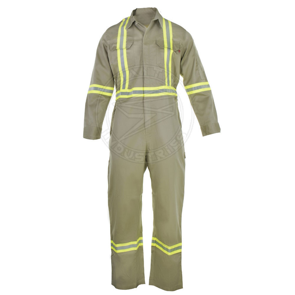 High Quality Welder Safety Wear Resistance High Quality Stitched Working Safety Suits