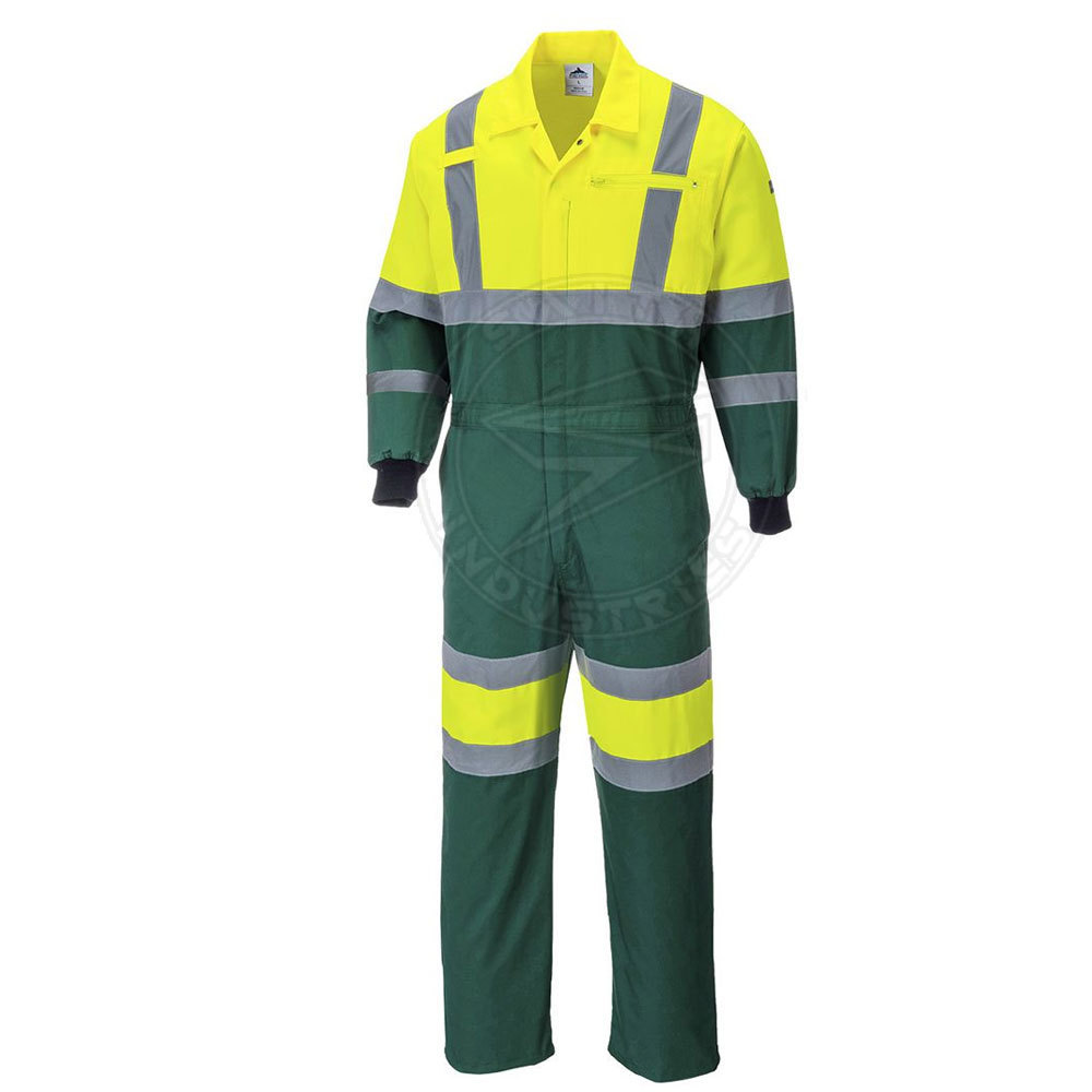 High Quality Reflective Safety Suits Custom Reflector Heat Resistance Coveralls