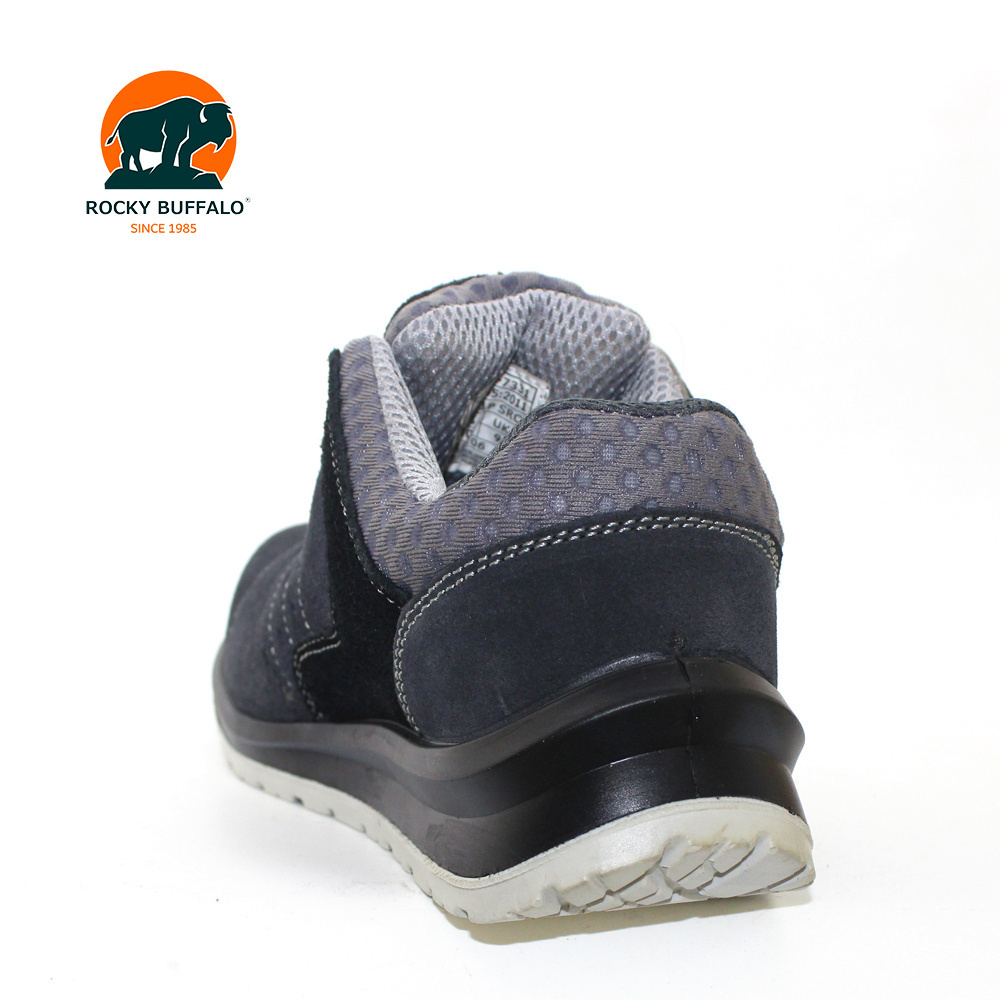 Rocky Buffalo Best Comfortable Work Shoes Saiton Safety Shoes  Steel Toe Lightweight Breathable Safety Shoes