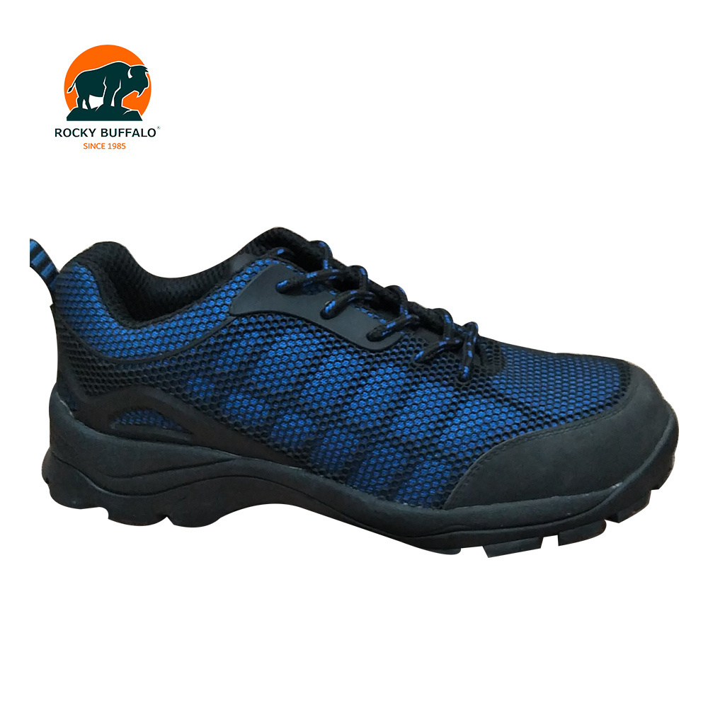 Rocky Buffalo  Casual Safety Sneakers  Factory Wholesale Lightweight Breathable Mesh Safety Shoes For Men