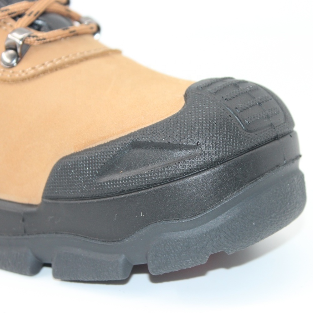 Rocky Buffalo Heavy Duty Rubber Outsole Nubuck+Rubber Upper Middle Cut Safety Shoes/Boots