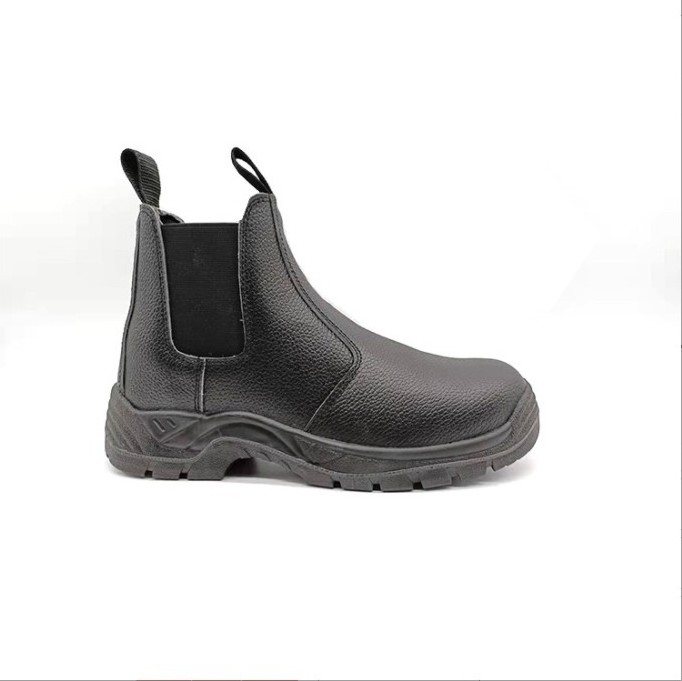 Oil water resistant anti slip work shoes steel toe puncture proof men industrial model outsole tpu toe safety boots