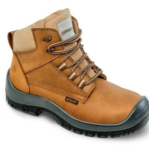 Anti-oil Waterproof Safety Boot Men's Safety Shoe Anti-smashing Anti-puncture EN Steel Toe Industrial Shoes For Work