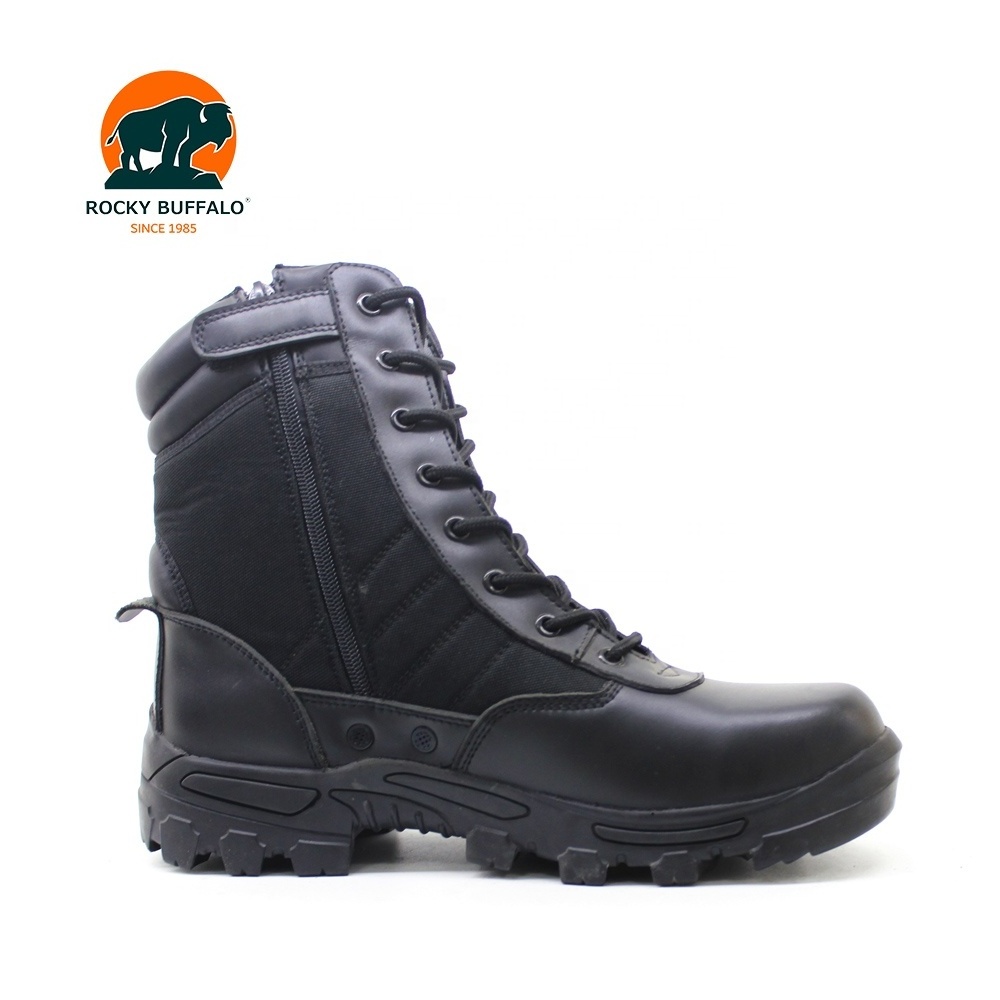 Rocky Buffalo China Trendy Steel Toe  Men Safety Boot Manufacturer High Ankle  New Fashionable  Boots