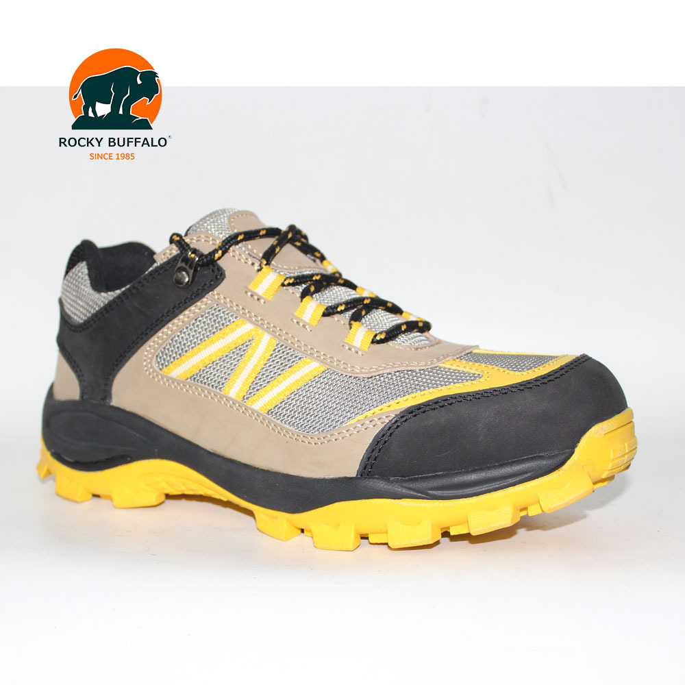 Rocky Buffalo Steel Toe Factory Direct Supply  Hot Selling  Sport Safety Shoes Footwear Safety Sneakers