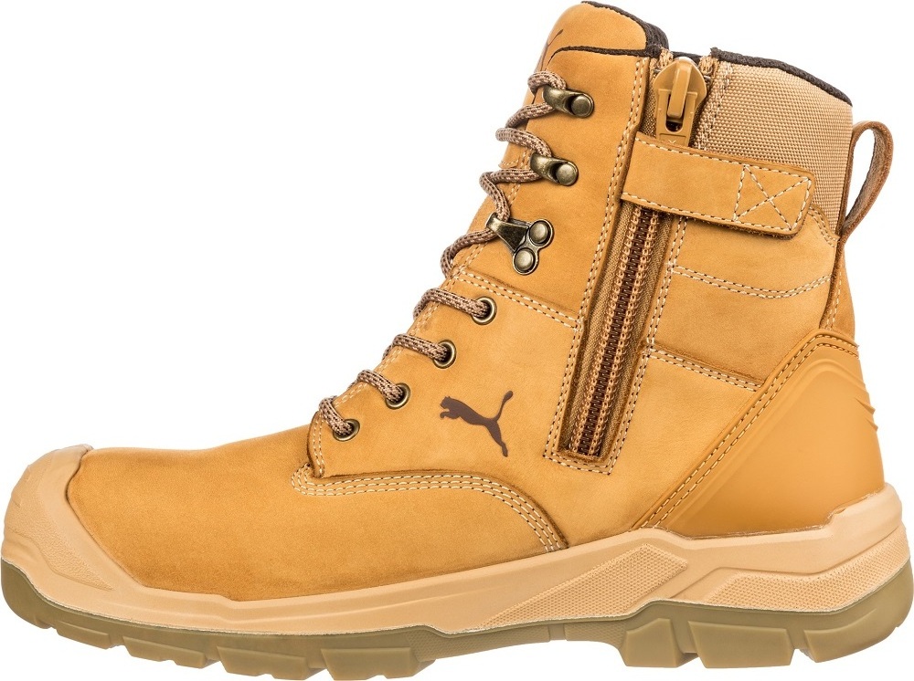 Rocky Buffalo Brand Wide toe Lace-up full grain nubuck leather S3 America Australia Mining safety boots work footwear