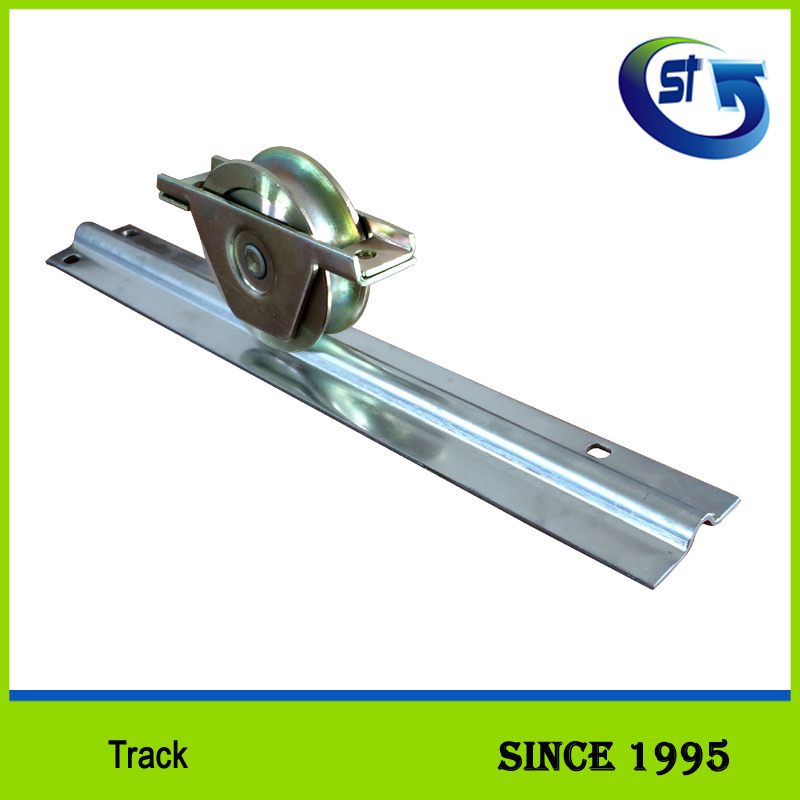 U,V groove Steel gate rail sliding gate curved door track